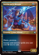Stormcatch Mentor (PPBLB-385) [Promo Pack: Bloomburrow] Foil