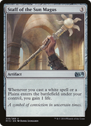 Staff of the Sun Magus (M15-235) [Magic 2015] Foil