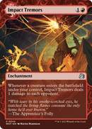 Impact Tremors (WOT-044) (Showcase) (Borderless) [Wilds of Eldraine: Enchanting Tales] Foil