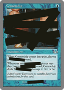 Censorship (UGL-015) [Unglued]