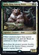 Kudo, King Among Bears (PRE-192) [Modern Horizons 3 Promos] Foil