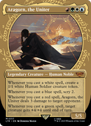 Aragorn, the Uniter (Showcase) (LTR-317) (Borderless) [The Lord of the Rings: Tales of Middle-earth]