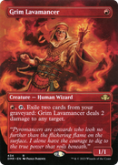 Grim Lavamancer (Borderless) (DMR-434) [Dominaria Remastered] Foil