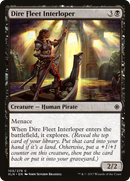 Dire Fleet Interloper (XLN-103) [Ixalan] Foil
