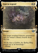 Lost to Legend (Showcase Scrolls) (LTR-473) [The Lord of the Rings: Tales of Middle-earth] Foil
