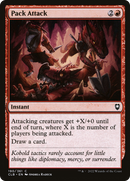 Pack Attack (CLB-190) [Commander Legends: Battle for Baldur's Gate] Foil
