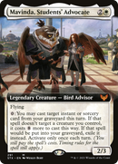 Mavinda, Students' Advocate (Extended Art) (STX-291) [Strixhaven: School of Mages] Foil