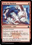 Taste for Mayhem (RVR-127) [Ravnica Remastered] Foil