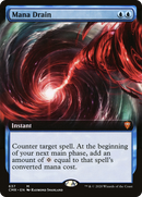 Mana Drain (Extended Art) (CMR-637) [Commander Legends] Foil