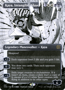 Kaya, Intangible Slayer (Borderless) (ONE-341) (Showcase) [Phyrexia: All Will Be One] Foil