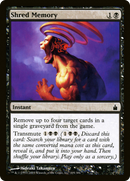 Shred Memory (RAV-105) [Ravnica: City of Guilds]