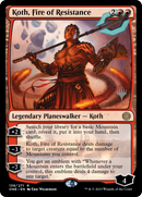 Koth, Fire of Resistance (PPONE-138) [Promo Pack: Phyrexia: All Will Be One Promos] Foil