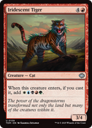 Iridescent Tiger (TDM-109) [Tarkir: Dragonstorm] Foil