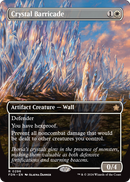 Crystal Barricade (Borderless) (FDN-296) [Foundations] Foil