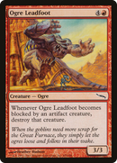 Ogre Leadfoot (MRD-102) [Mirrodin] Foil