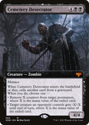 Cemetery Desecrator (Extended Art) (VOW-366) [Innistrad: Crimson Vow] Foil