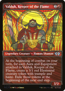 Valduk, Keeper of the Flame (Halo Foil) (MUL-154) (Showcase) [Multiverse Legends] Foil