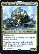 Glarb, Calamity's Augur (PRE-215) [Bloomburrow Promos] Foil