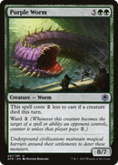 Purple Worm (AFR-201) [Adventures in the Forgotten Realms] Foil