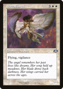 Serra Angel (Retro Frame) (DMR-271) [Dominaria Remastered]