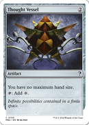 Thought Vessel (White Border) (MB2-100) [Mystery Booster 2]