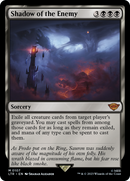 Shadow of the Enemy (LTR-107) [The Lord of the Rings: Tales of Middle-earth] Foil