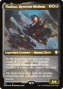 Thalisse, Reverent Medium (Foil Etched) (CMR-611) [Commander Legends] Etched Foil