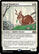 Regal Bunnicorn (PPWOE-025) [Promo Pack: Wilds of Eldraine Promos]
