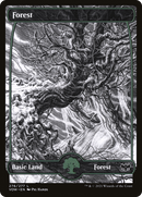Forest (VOW-276) (Showcase) [Innistrad: Crimson Vow] Foil