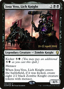 Josu Vess, Lich Knight (PRE-95S) [Dominaria Promos] Foil