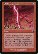 Chain Lightning (Retro Frame) (DMR-316) [Dominaria Remastered] Foil
