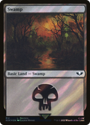 Swamp (40K-312) (Surge Foil) [Warhammer 40,000 Commander] Foil