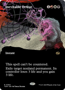 Inevitable Defeat (Borderless) (TDM-360) (Showcase) [Tarkir: Dragonstorm]