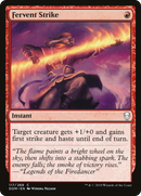 Fervent Strike (DOM-117) [Dominaria] Foil