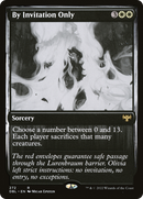 By Invitation Only (DBL-272) [Innistrad: Double Feature] Foil