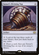Sensei's Divining Top (2X2-314) [Double Masters 2022] Foil