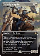Skyknight Squire (Borderless) (FDN-301) [Foundations]