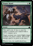 Titanic Brawl (RVR-158) [Ravnica Remastered] Foil