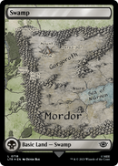 Swamp (LTR-718) (Surge Foil) [The Lord of the Rings: Tales of Middle-earth] Foil