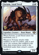 Fortune, Loyal Steed (PRE-012) [Outlaws of Thunder Junction Promos] Foil