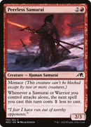 Peerless Samurai (NEO-156) [Kamigawa: Neon Dynasty]