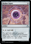 Orzhov Signet (RVR-263) [Ravnica Remastered] Foil