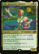 Lila, Hospitality Hostess (Galaxy Foil) (UNF-456) [Unfinity] Foil