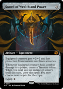 Sword of Wealth and Power (Extended Art) (BIG-091) [The Big Score] Foil