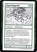 Plane-Merge Elf (No PW Symbol) (CMB1-083) [Mystery Booster Playtest Cards 2021]