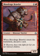 Bloodrage Brawler (AKH-121) [Amonkhet] Foil