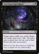 Atrocious Experiment (CLB-115) [Commander Legends: Battle for Baldur's Gate] Foil