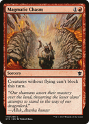 Magmatic Chasm (DTK-148) [Dragons of Tarkir] Foil
