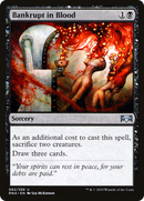 Bankrupt in Blood (RNA-062) [Ravnica Allegiance] Foil