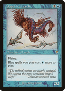 Sapphire Leech (INV-071) [Invasion] Foil